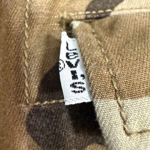 Levis 511 Jeans Mens 36x32 Camouflage Camo Slim Fit Stretch Tapered Pants - Picture 9 of 10